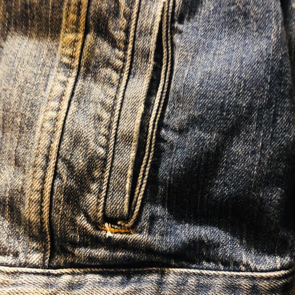 H&M Jean Jacket with Side Pockets waist length Cute & Stylehsh. - Picture 5 of 7